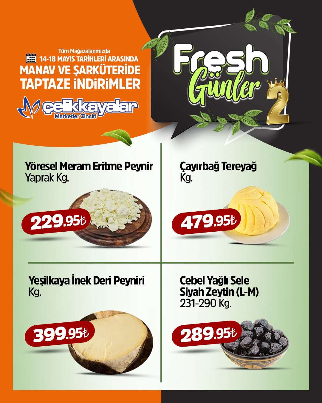Konya’da market raflarında büyük indirim başladı 14